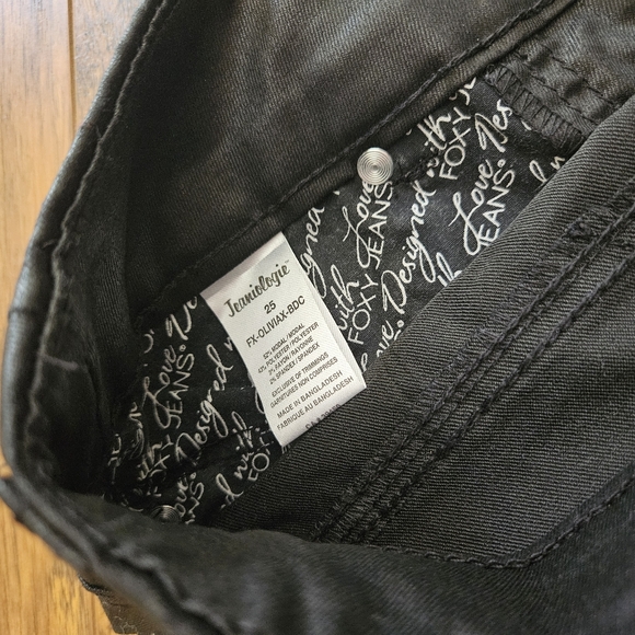 Foxy Jeans pull-on jeggings coated black - Picture 6 of 6